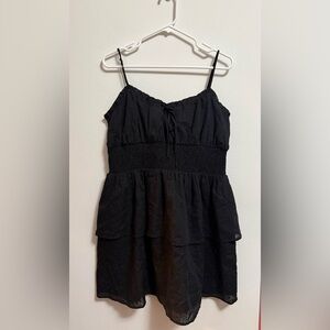 Elegant Black Midi Dress